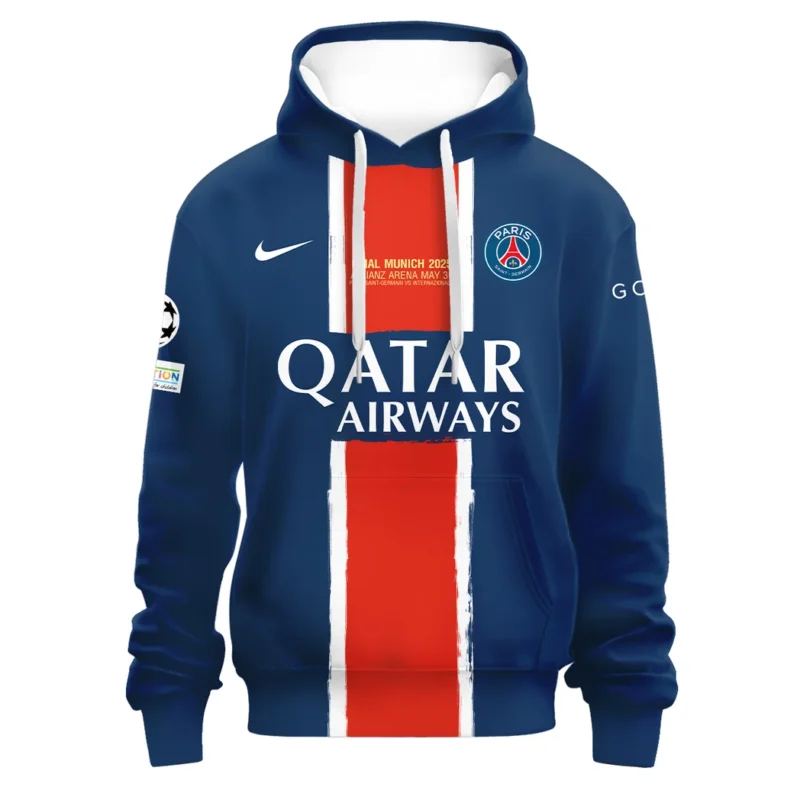 Football Hoodie UEFA Champion League 2025 For Fan Football HVN1033PSG053125HOD - Image 2