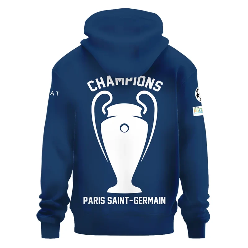 Football Hoodie UEFA Champion League 2025 For Fan Football HVN1033PSG053125HOD - Image 3