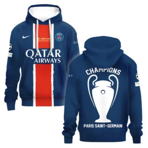 Football Hoodie UEFA Champion League 2025 For Fan Football HVN1033PSG053125HOD