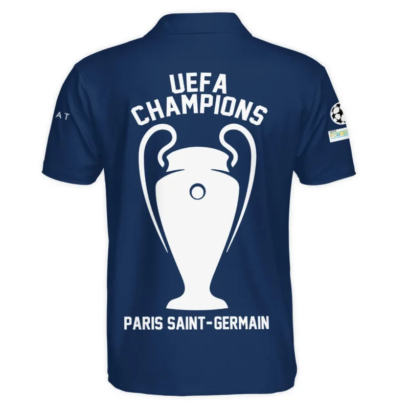 Football Star Polo Shirt UEFA Champion League 2025 For Sport Fans HVN1033PSG053125POS - Image 2