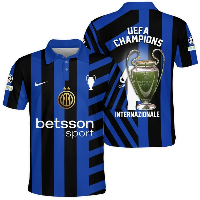 Football Club Polo Shirt UEFA Champion League 2025 For Fan Football Club HVN1034INTR053125POS