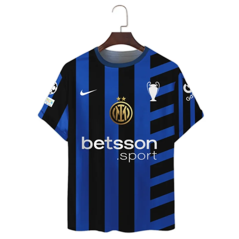 Football Club T-Shirt UEFA Champion League 2025 For Fan Football Club HVN1034INTR053125TS3D - Image 2