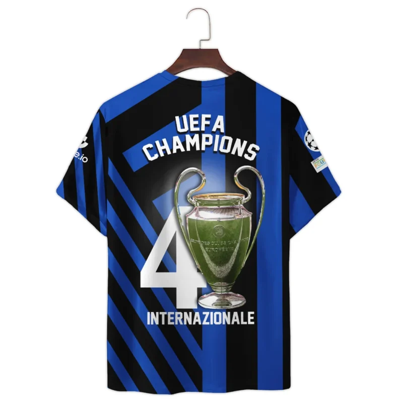 Football Club T-Shirt UEFA Champion League 2025 For Fan Football Club HVN1034INTR053125TS3D - Image 3