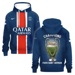 Football Hoodie UEFA Champion League 2025 For Fan Football HVN1034PSG053125HOD