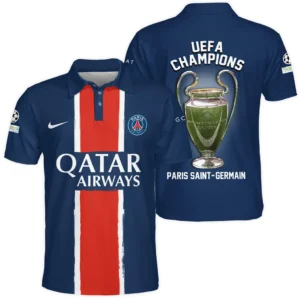 Football Star Polo Shirt UEFA Champion League 2025 For Sport Fans HVN1034PSG053125POS