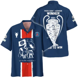 Football Star Hawaiian shirt UEFA Champion 2025 For Sport Fans HVN1035C1WIN060225HAW