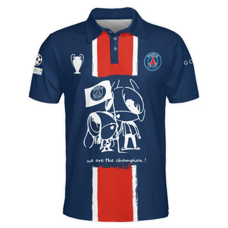 Football Star Polo Shirt UEFA Champion 2025 For Sport Fans HVN1035C1WIN060225POS - Image 2