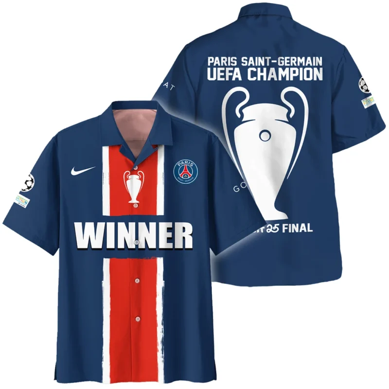 Football Star Hawaiian shirt UEFA Champion 2025 For Sport Fans HVN1036C1060225HAW