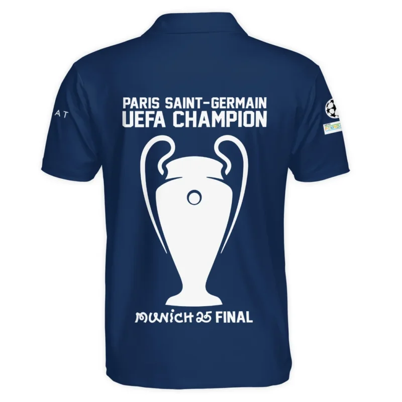 Football Star Polo Shirt UEFA Champion 2025 For Sport Fans HVN1036C1060225POS - Image 3