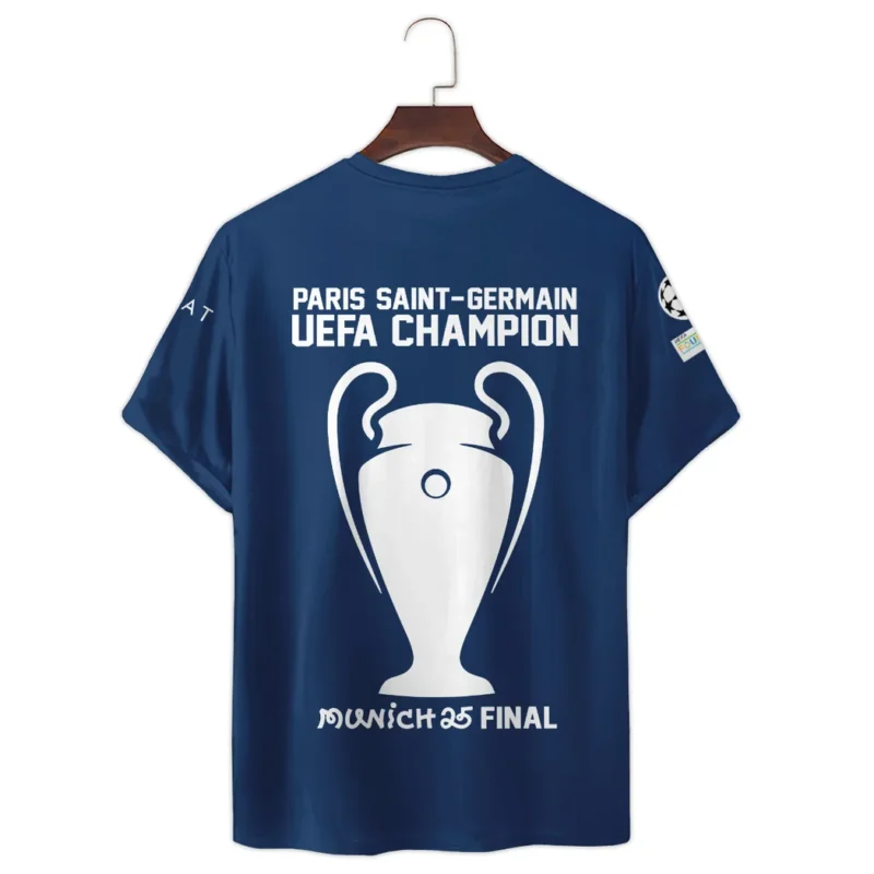 Football Star T-Shirt UEFA Champion 2025 For Sport Fans HVN1036C1060225TS3D - Image 3