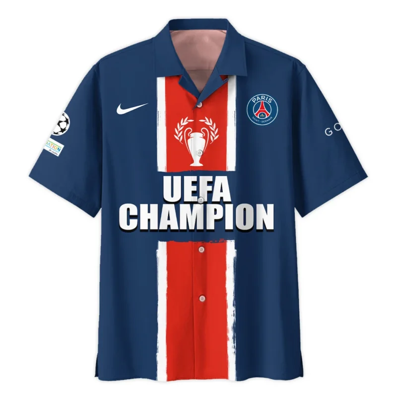 Football Star Hawaiian shirt UEFA Champion 2025 For Sport Fans HVN1037CHAMP060225HAW - Image 2