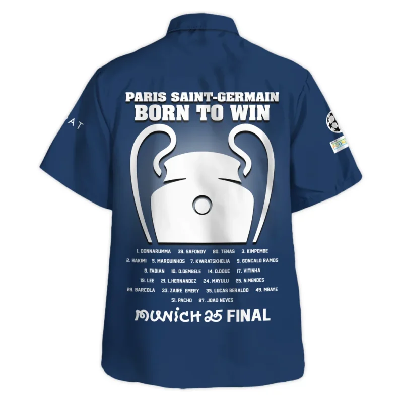 Football Star Hawaiian shirt UEFA Champion 2025 For Sport Fans HVN1037CHAMP060225HAW - Image 3