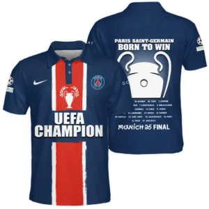 Football Star Polo Shirt UEFA Champion 2025 For Sport Fans HVN1037CHAMP060225POS