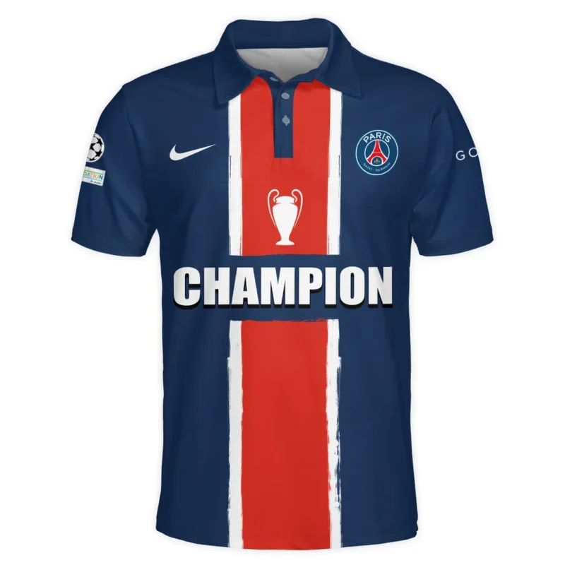 Football Star Polo Shirt UEFA Champion 2025 For Sport Fans HVN1038C1060225POS - Image 2