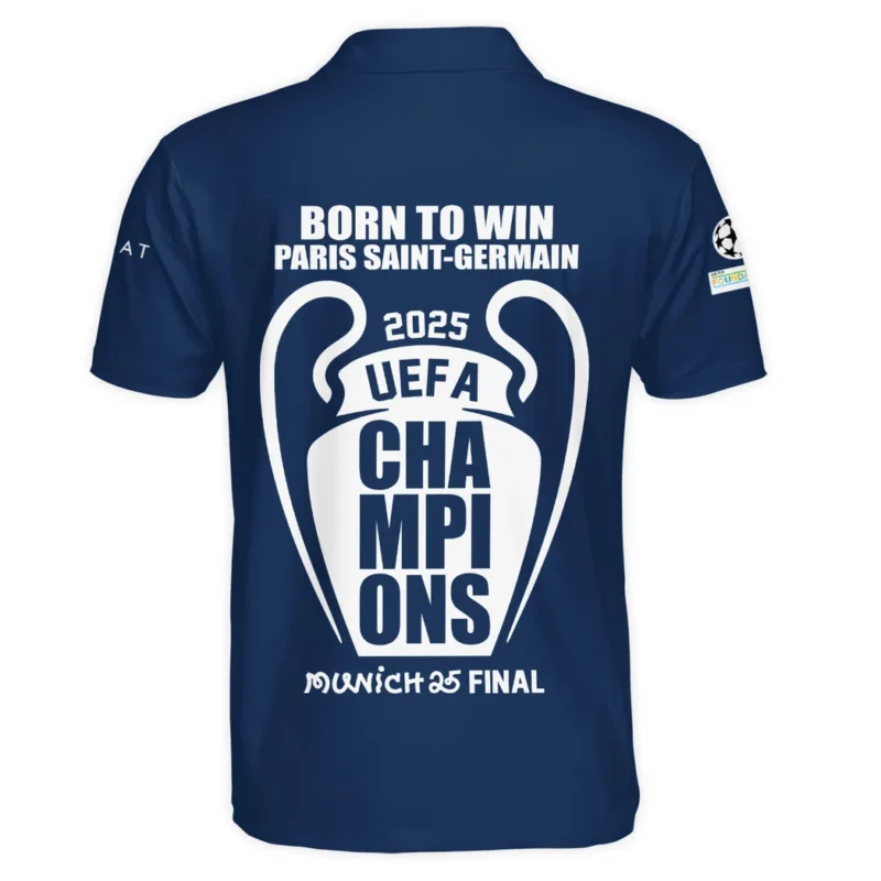 Football Star Polo Shirt UEFA Champion 2025 For Sport Fans HVN1038C1060225POS - Image 3