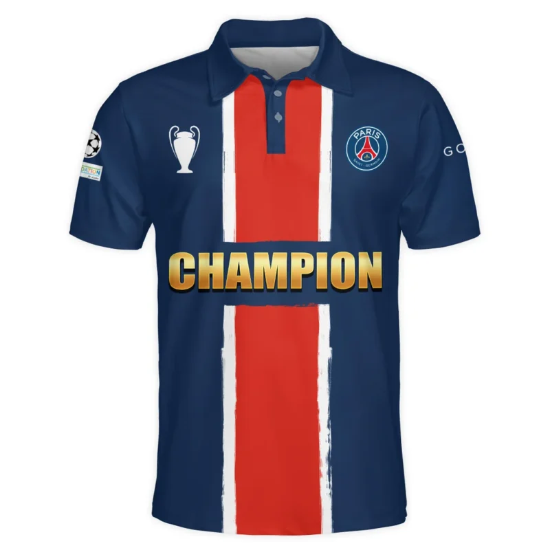 Football Star Polo Shirt UEFA Champion 2025 For Sport Fans HVN1039C1060225POS - Image 2