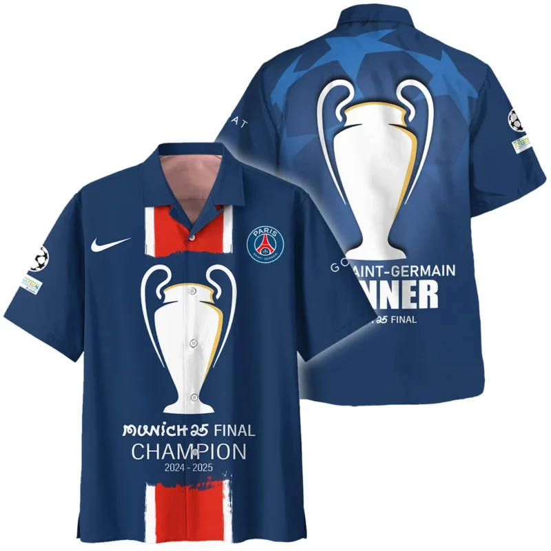 Football Star Hawaiian shirt UEFA Champion 2025 For Sport Fans HVN1040C1060325HAW