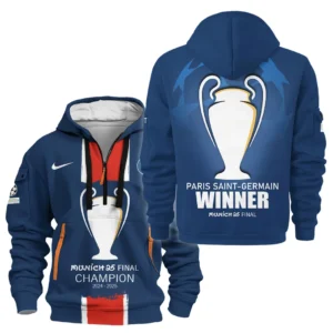 Football Hoodie Half Zipper UEFA Champion 2025 For Fan Football HVN1040C1060325HODZ
