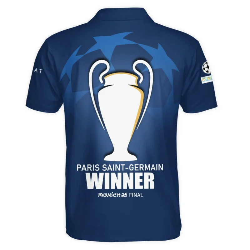 Football Star Polo Shirt UEFA Champion 2025 For Sport Fans HVN1040C1060325POS - Image 3