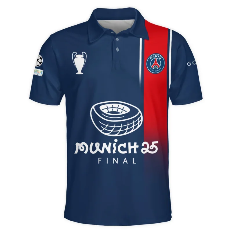 Football Star Polo Shirt UEFA Champion 2025 For Sport Fans HVN1041C1060325POS - Image 2