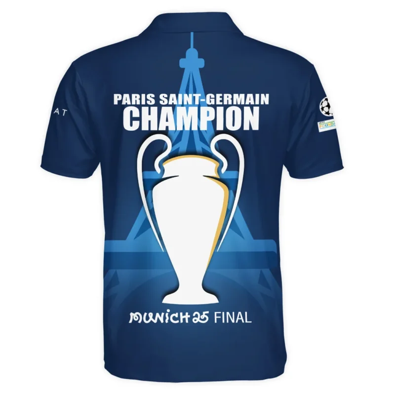 Football Star Polo Shirt UEFA Champion 2025 For Sport Fans HVN1041C1060325POS - Image 3