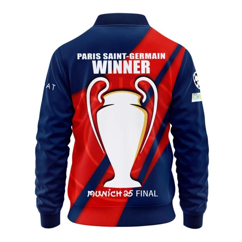 Football Bomber Jacket UEFA Champion 2025 For Fan Football HVN1042C1060325BOB - Image 3