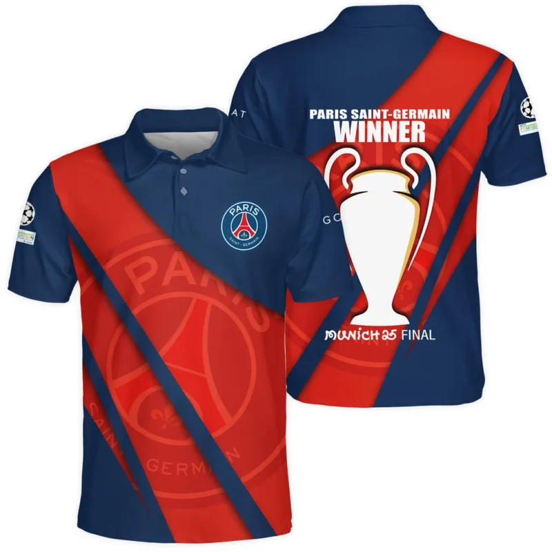 Football Star Polo Shirt UEFA Champion 2025 For Sport Fans HVN1042C1060325POS