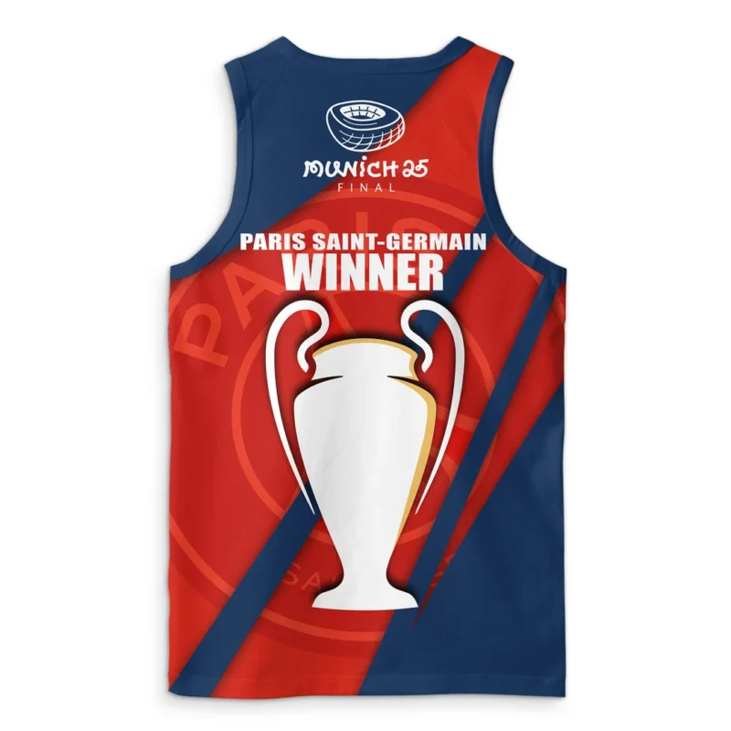 Football Star Tanktop UEFA Champion 2025 For Sport Fans HVN1042C1060325TOP - Image 3