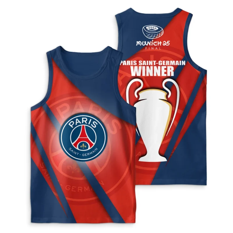 Football Star Tanktop UEFA Champion 2025 For Sport Fans HVN1042C1060325TOP