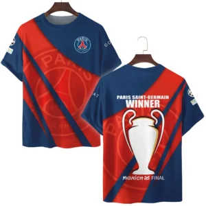 Football Star T-Shirt UEFA Champion 2025 For Sport Fans HVN1042C1060325TS3D
