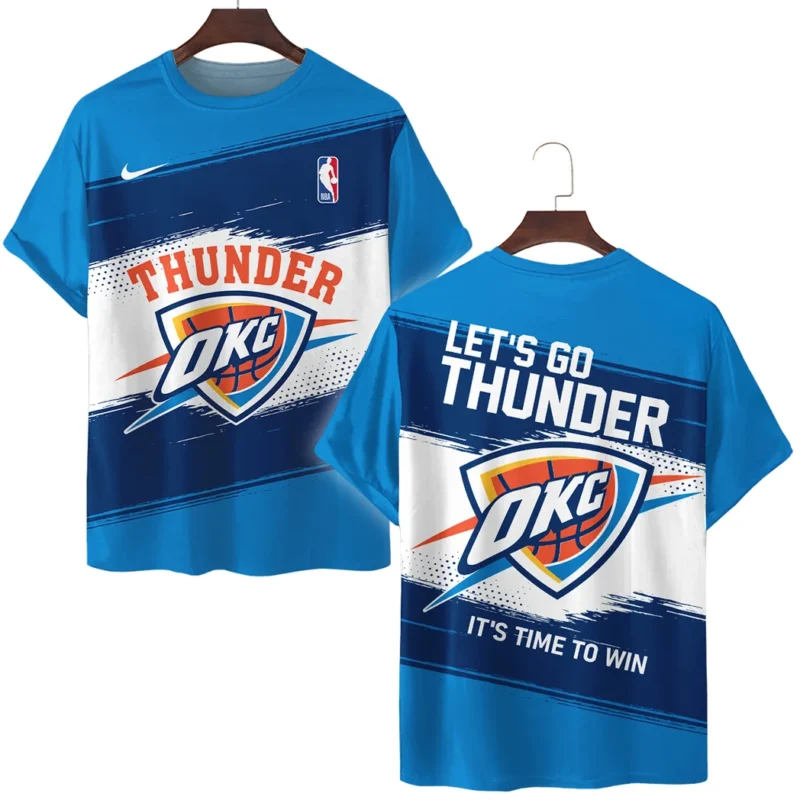Basketball Club T-Shirt NBA 2025 For Fan Basketball Club HVN1044OKC060325TS3D