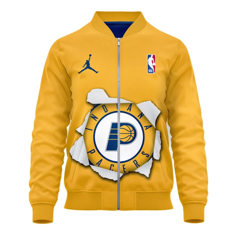 Basketball Bomber Jacket NBA 2025 For Fan Basketball HVN1045PACER060325BOB - Image 2