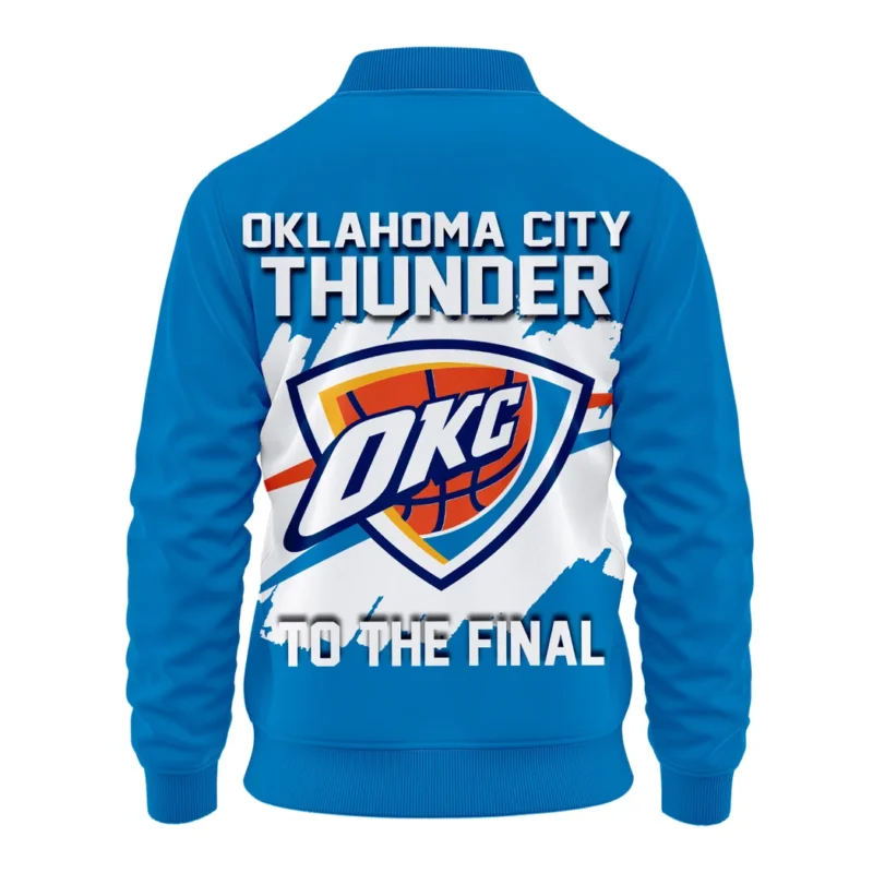 Basketball Bomber Jacket NBA 2025 For Fan Basketball HVN1045THUNDER060325BOB - Image 3