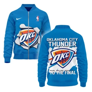 Basketball Bomber Jacket NBA 2025 For Fan Basketball HVN1045THUNDER060325BOB