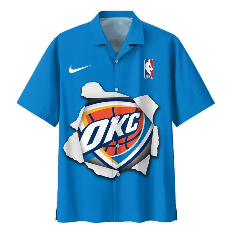 Basketball Club Hawaiian shirt NBA 2025 For Fan Basketball Club HVN1045THUNDER060325HAW - Image 2