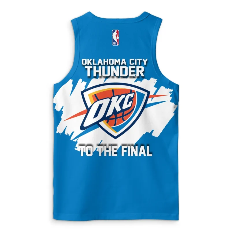Basketball Club Tanktop NBA 2025 For Fan Basketball Club HVN1045THUNDER060325TOP - Image 3