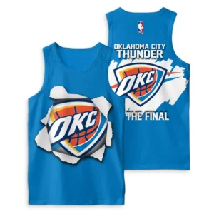 Basketball Club Tanktop NBA 2025 For Fan Basketball Club HVN1045THUNDER060325TOP