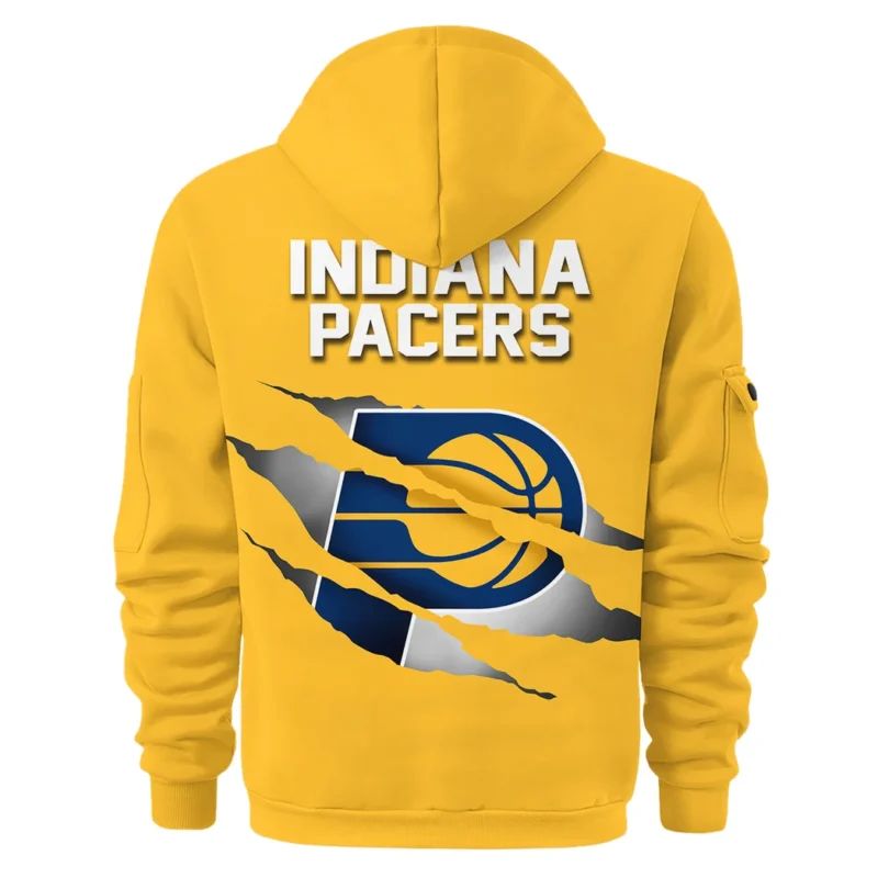 Basketball Hoodie Half Zipper NBA 2025 For Fan Basketball HVN1046PCR060425HODZ - Image 3