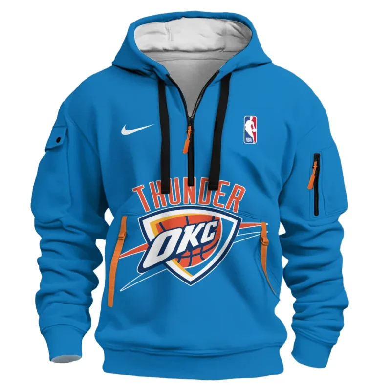 Basketball Hoodie Half Zipper NBA 2025 For Fan Basketball HVN1046THD060425HODZ - Image 2