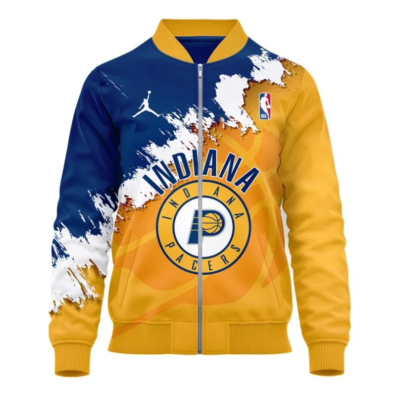 Basketball Bomber Jacket NBA 2025 For Fan Basketball HVN1047PACER060425BOB - Image 2