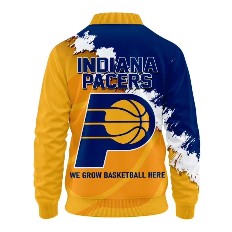 Basketball Bomber Jacket NBA 2025 For Fan Basketball HVN1047PACER060425BOB - Image 3