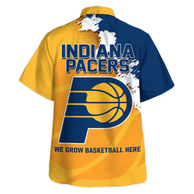 Basketball Team Hawaiian shirt NBA 2025 For Fan Basketball Team HVN1047PACER060425HAW - Image 3