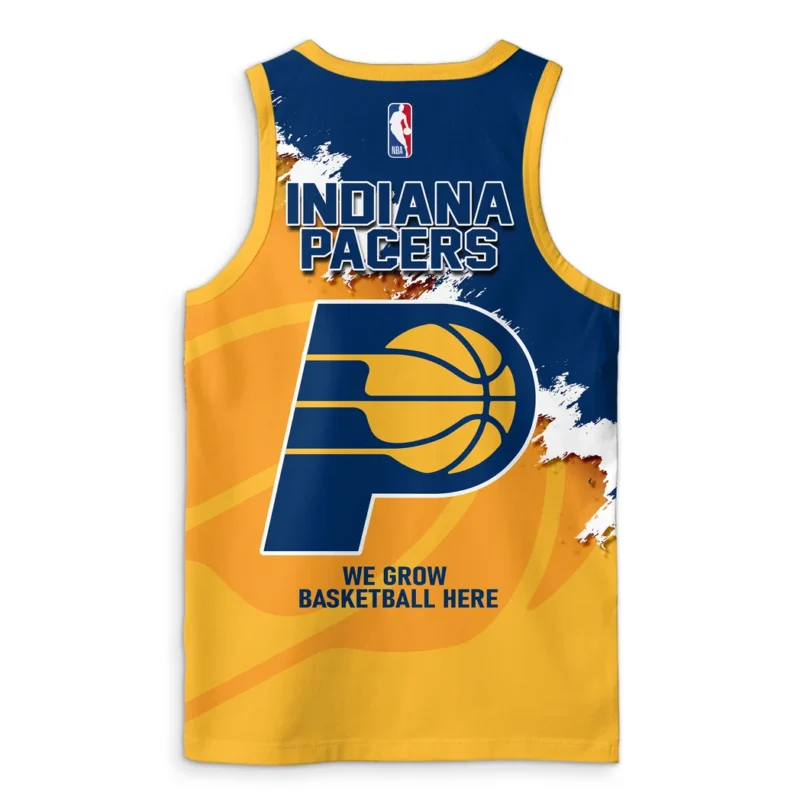 Basketball Team Tanktop NBA 2025 For Fan Basketball Team HVN1047PACER060425TOP - Image 3