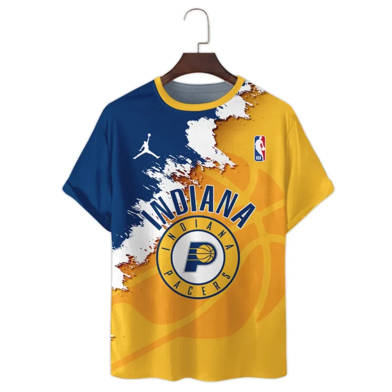 Basketball Team T-Shirt NBA 2025 For Fan Basketball Team HVN1047PACER060425TS3D - Image 2