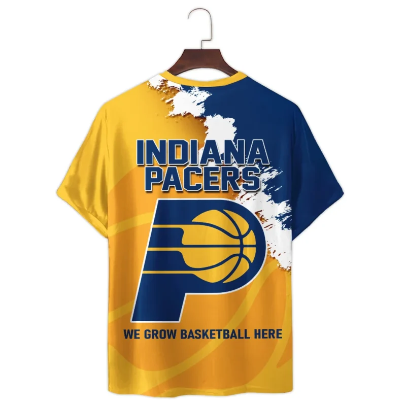 Basketball Team T-Shirt NBA 2025 For Fan Basketball Team HVN1047PACER060425TS3D - Image 3
