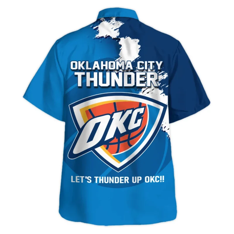 Basketball Club Hawaiian shirt NBA 2025 For Fan Basketball Club HVN1047THUNDER060425HAW - Image 3