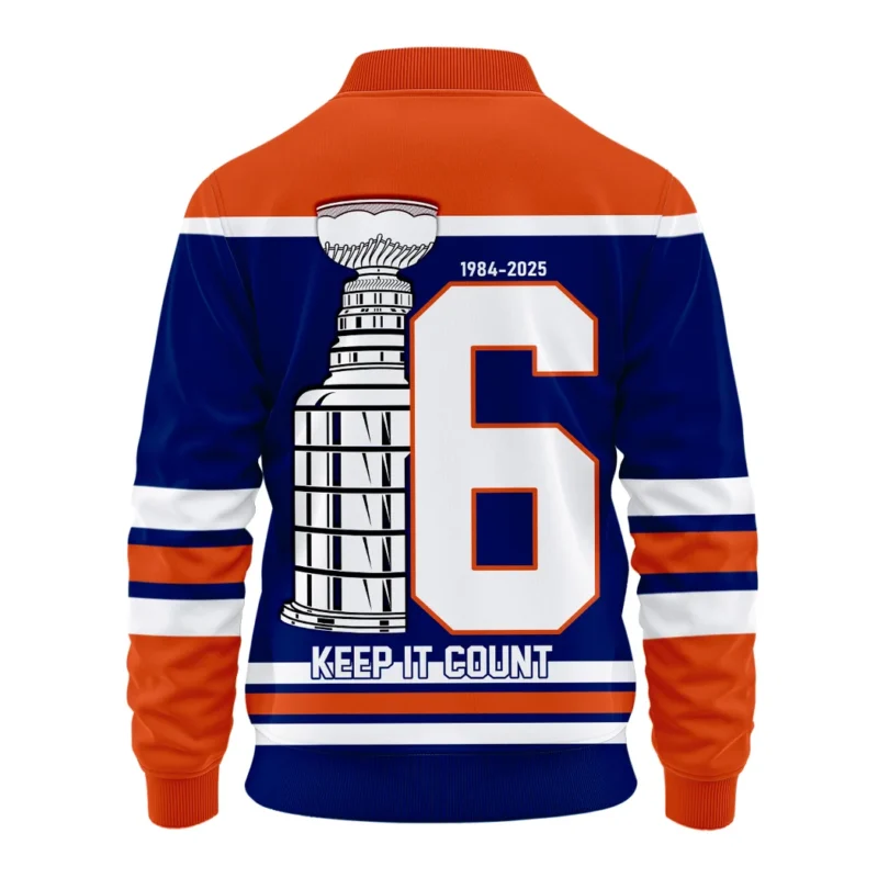 Hockey Bomber Jacket NHL 2025 For Sport Fans HVN1048OILER060525BOB - Image 3