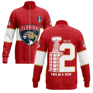 Hockey Stand Collar Jacket NHL 2025 For Sport Fans HVN1048PANTHERS060525SCJ