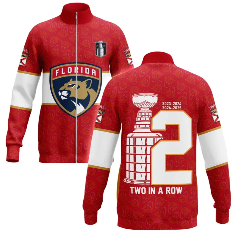 Hockey Stand Collar Jacket NHL 2025 For Sport Fans HVN1048PANTHERS060525SCJ