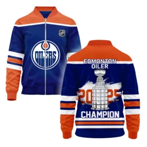 Hockey Bomber Jacket NHL 2025 For Sport Fans HVN1050OILER060525BOB